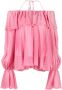 Blumarine Off-shoulder blouse Roze - Thumbnail 1