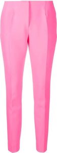 Blumarine Slim-fit pantalon Roze