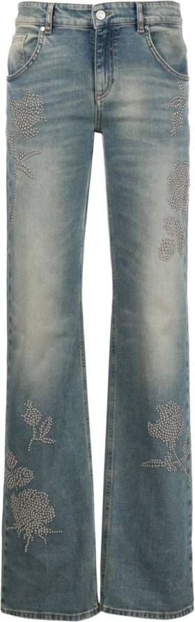 Blumarine Jeans met studs Blauw