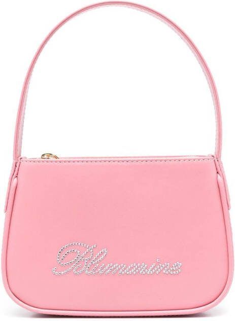 Blumarine Tas verfraaid met stras Roze