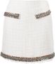Blumarine Tweed rok Wit - Thumbnail 1