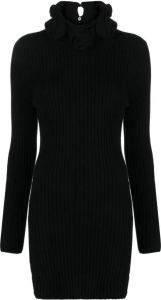 Blumarine Wollen mini-jurk Zwart