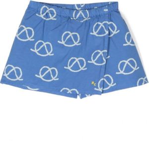 Bobo Choses Shorts met print Blauw
