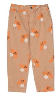Bobo Choses Chino met print Beige