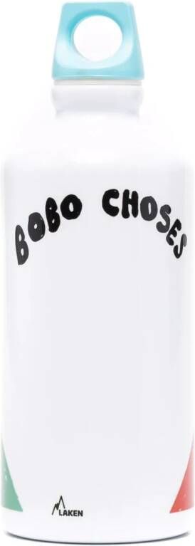 Bobo Choses Fles met logoprint Wit