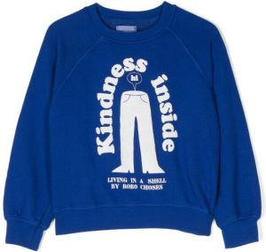 Bobo Choses Sweater met print Blauw