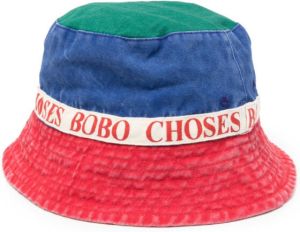 Bobo Choses Vissershoed met logo Beige