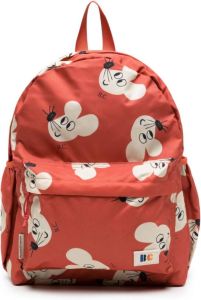 Bobo Choses Mouse All Cver graphic-print backpack Oranje