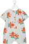 Bobo Choses Romper met logoprint Groen - Thumbnail 1