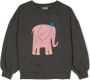 Bobo Choses Sweater met olifantprint Grijs - Thumbnail 1