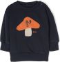 Bobo Choses Sweater met print Blauw - Thumbnail 1