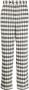 BODE Broek met geometrisch patroon Wit - Thumbnail 1
