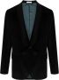 Boglioli K-Jacket fluwelen blazer Zwart - Thumbnail 1