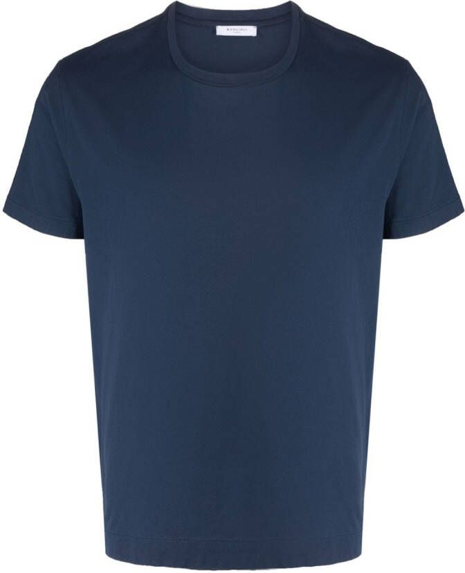 Boglioli Katoenen T-shirt Blauw