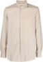 Boglioli Blouse met gespreide kraag Beige - Thumbnail 1