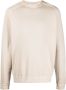 Boglioli Sweater met ronde hals Beige - Thumbnail 1