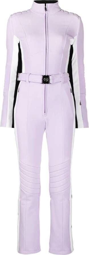 BOGNER Jumpsuit met zijstreep Paars