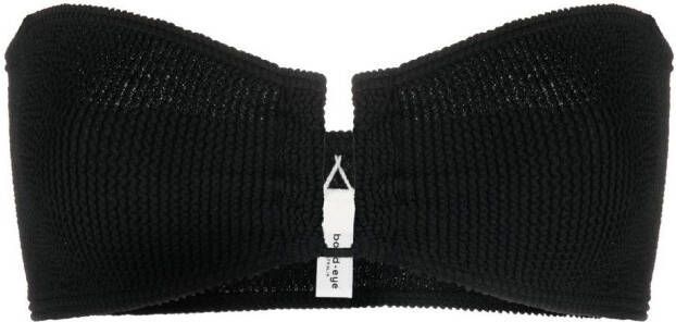 Bond-eye Bandeau bikinitop Zwart
