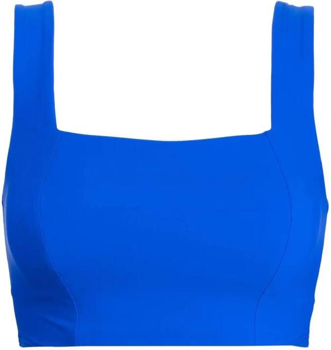 BONDI BORN Bikinitop met vierkante hals Blauw