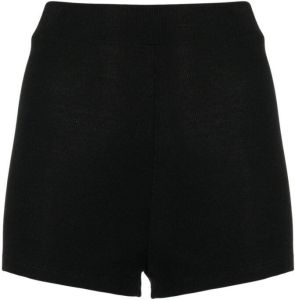 BONDI BORN Jersey shorts Zwart