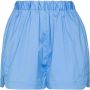 BONDI BORN High waist shorts Blauw - Thumbnail 1