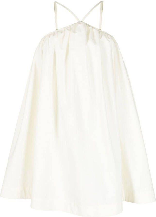 BONDI BORN Katoenen mini-jurk Geel
