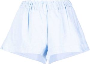 BONDI BORN Linnen shorts Blauw