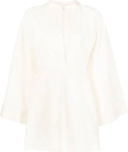BONDI BORN Mini-jurk van biologisch katoen Wit
