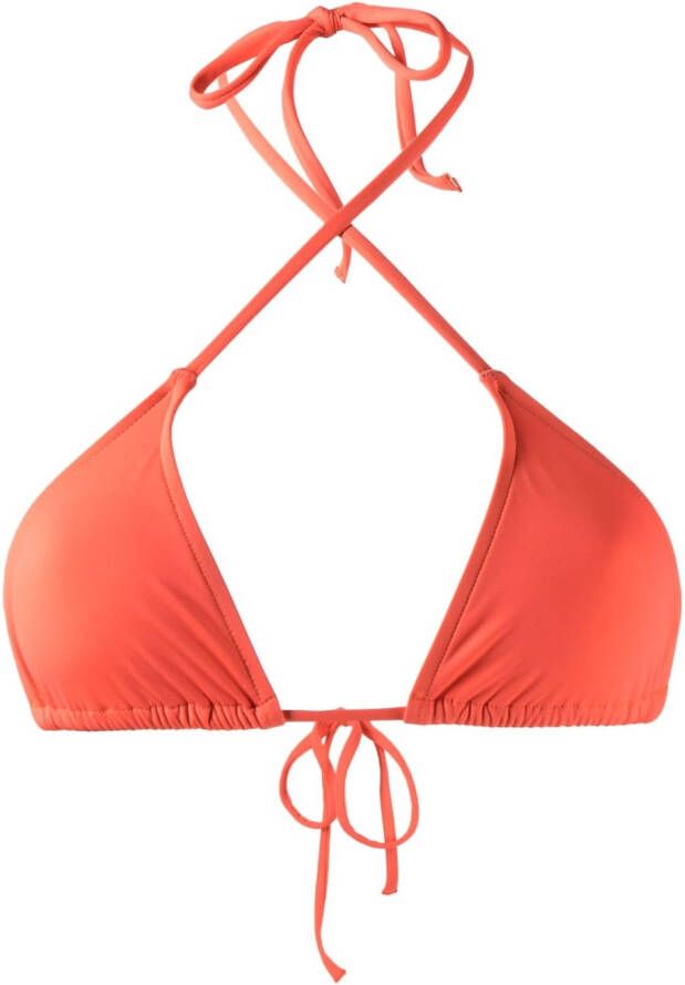 BONDI BORN Triangel bikinitop Oranje