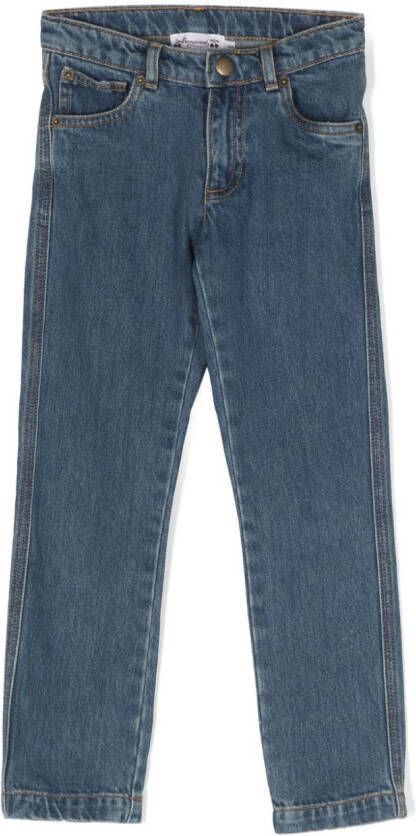 Bonpoint Dewey straight jeans Blauw