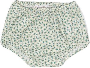 Bonpoint Katoenen shorts Groen