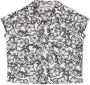 Bonpoint Shirt met bloe print Wit - Thumbnail 1