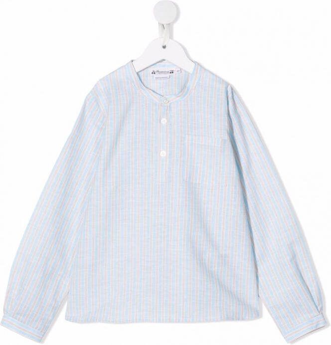 Bonpoint Gestreept shirt Blauw