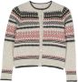 Bonpoint Intarsia vest Grijs - Thumbnail 1