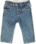 Bonpoint Jeans met elastische taille Blauw - Thumbnail 1