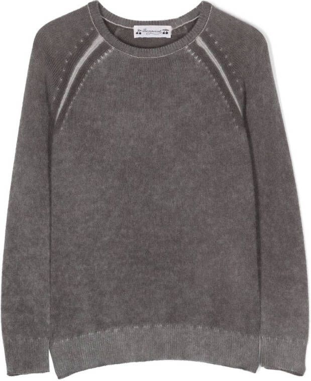 Bonpoint Kasjmier sweater Grijs