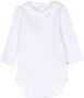 Bonpoint Katoenen body Wit - Thumbnail 1