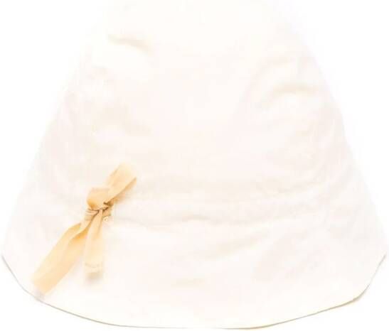 Bonpoint Katoenen vissershoed Beige