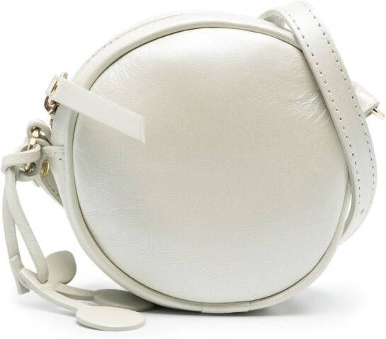Bonpoint Leren tas Beige