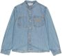 Bonpoint Denim blouse Blauw - Thumbnail 1