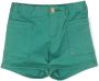 Bonpoint Shorts met geborduurd logo Groen - Thumbnail 1