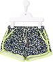 Bonpoint Shorts met palmboomprint Blauw - Thumbnail 1