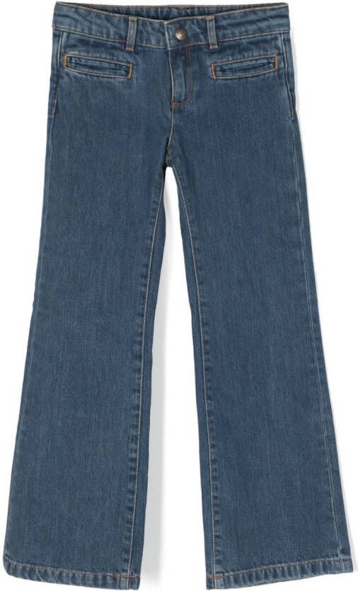 Bonpoint Straight jeans Blauw