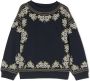 Bonpoint Sweater met borduurwerk Blauw - Thumbnail 1
