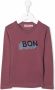 Bonpoint T-shirt met logoprint Roze - Thumbnail 1