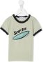 Bonpoint T-shirt met print Groen - Thumbnail 1