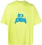 Bonsai T-shirt met logoprint Groen - Thumbnail 1