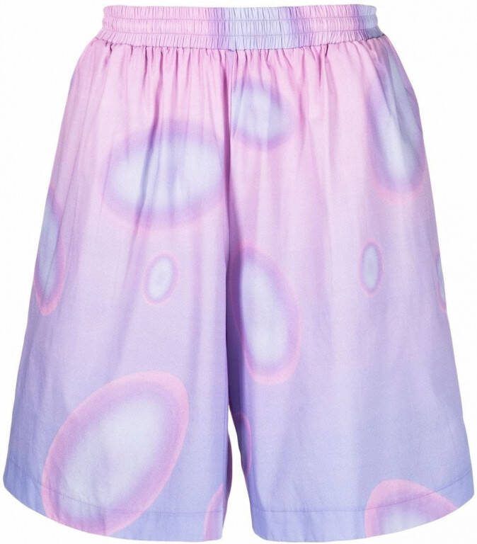 Bonsai Shorts met kleurverloop Paars