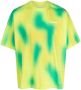 Bonsai T-shirt met abstract patroon Groen - Thumbnail 1