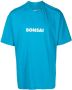 Bonsai T-shirt met logoprint Blauw - Thumbnail 1